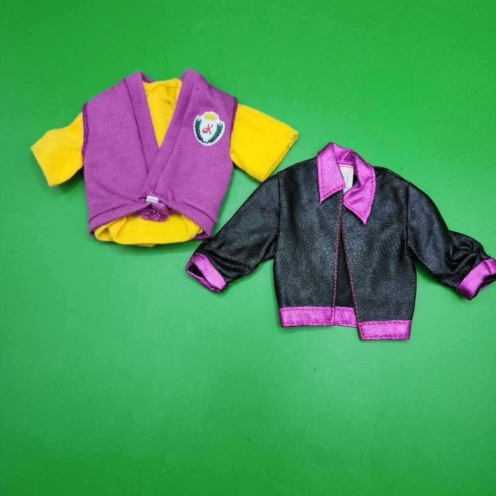 Vintage Ken Cool Career Jacket Weekend Collection Vest Barbie Mattel Clothing